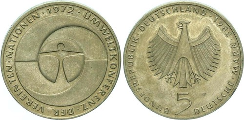 Gedenkmünze - dm,