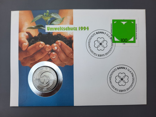 Numisbrief umweltschutz 1994 - numisbrief,